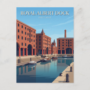 Royal Albert Dock United Kingdom Postcard