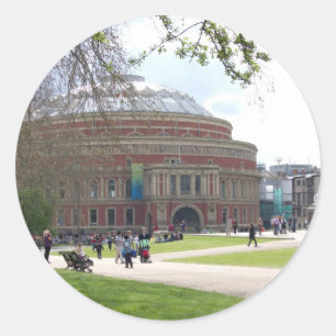 Royal Albert Hall, London. Classic Round Sticker