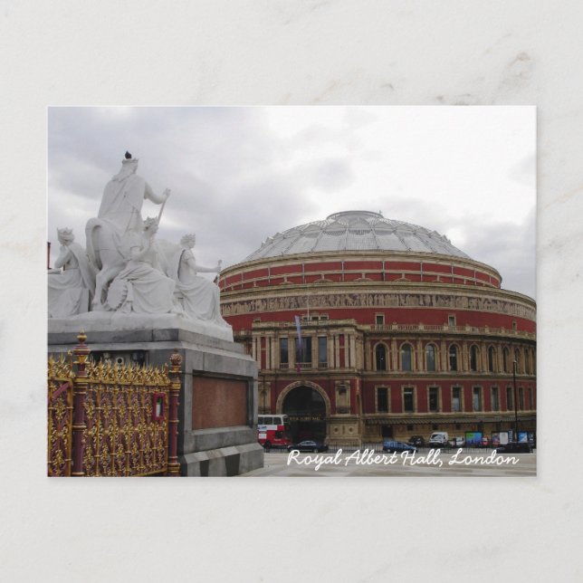 Royal Albert Hall, London Postcard (Front)