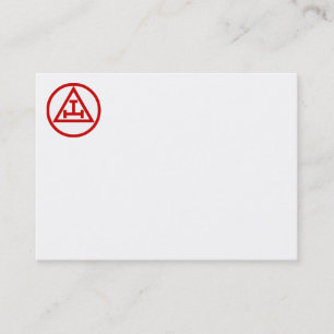 Royal Arch Business Card