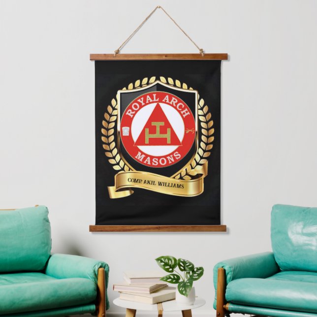 Royal Arch Mason Hanging Tapestry (Living Room)