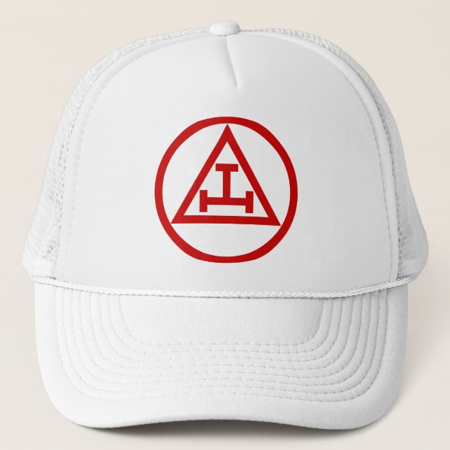 ROYAL ARCH MASONS CIRCULAR TRUCKER HAT (Front)