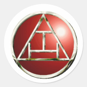 Royal Arch Products Classic Round Sticker