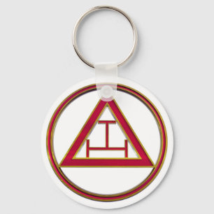 Royal Arch Triple Tau Keychain