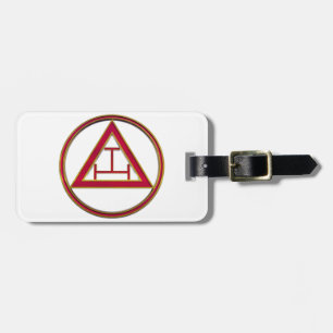 Royal Arch Triple Tau Luggage Tag