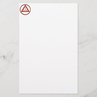 Royal Arch Triple Tau Stationery