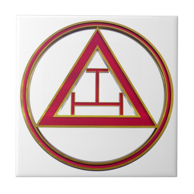 Royal Arch Triple Tau Tile (Front)