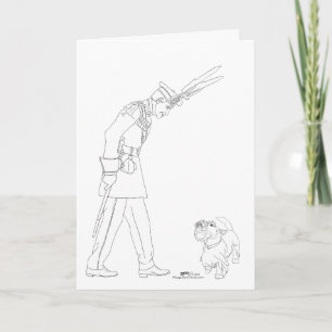 Royal Archer and Scottie Dog Card