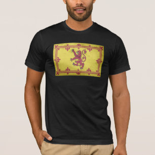 Royal Arms of Scotland Flag Pattern T-Shirt