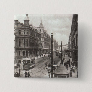 Royal Avenue, Belfast, c.1900 2 Inch Square Button
