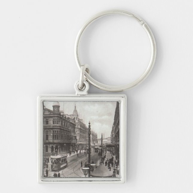 Royal Avenue, Belfast, c.1900 Keychain (Front)