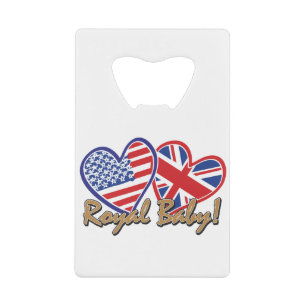 Royal Baby Credit Card Bottle Opener