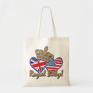 Royal baby Crown Tote Bag