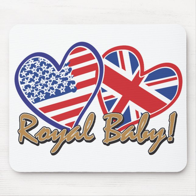 Royal Baby Mouse Pad (Front)