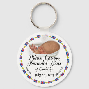 Royal Baby - Prince George Alexander Louis Keychain