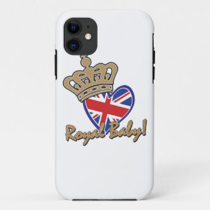 Royal Baby UK Heart Flag iPhone 11 Case