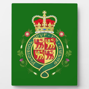 Royal Badge of Wales Plaque