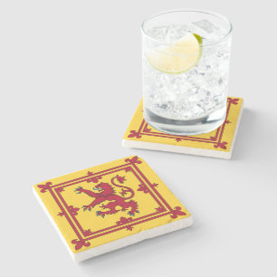 Royal Banner - Scotland Stone Coaster