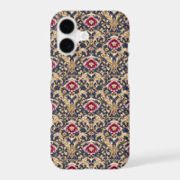 Royal Baroque Floral on Deep Blue