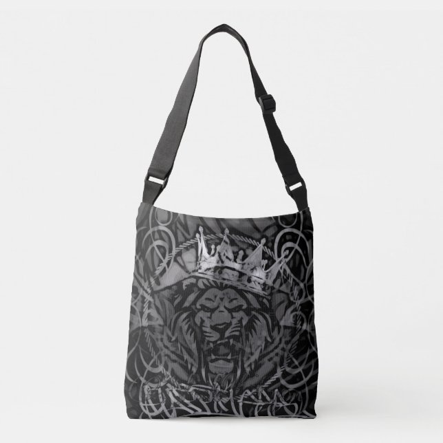 Royal bent Bag black Lyon  (Front)