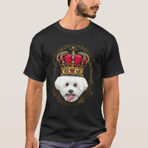 Royal Bichon Frise King Queen Princess Doggo Puppy T-Shirt