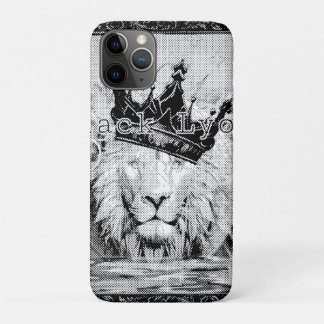 Royal black Lyon  iPhone 11 Pro Case