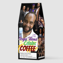 ROYAL BLEND ESTATES Café, Sac 12oz, Roast foncé,
