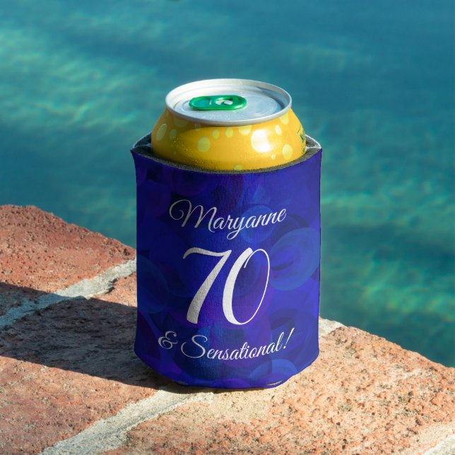 Royal Blue 70 and Sensational Birthday Party Can Cooler (In Situ Pool)