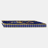 Royal Blue and Gold Prince Baby Shower Guest Books (Spine)