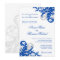 Royal Blue and Silver Flourish Wedding