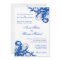 Royal Blue and Silver Flourish Wedding