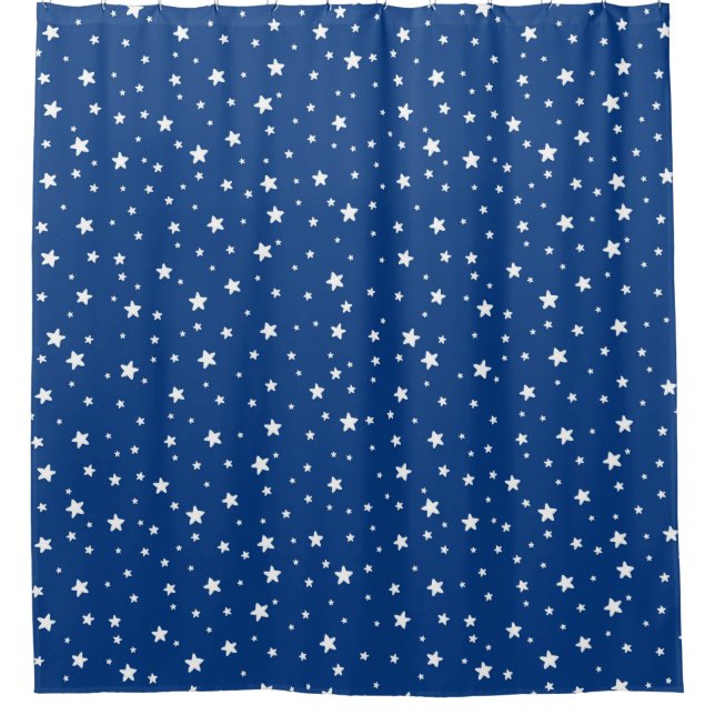 Royal Blue and White Stars Celestial Sky (Front)