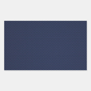 Royal Blue Automotive Carbon Fibre Weave Print Sticker