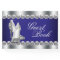 Royal Blue Birthday Party Guest Book