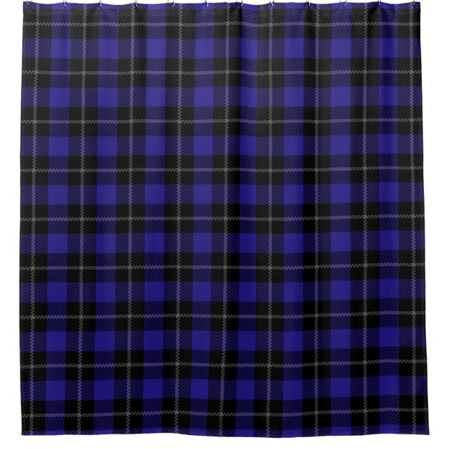 Royal Blue Black Plaid (Front)