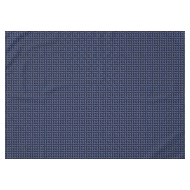 Royal Blue Carbon Fibre Style Weave Print Tablecloth (Front (Horizontal))