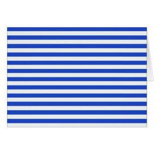 Royal Blue Combination Stripes by Shirley Taylor