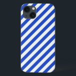Royal Blue Combination Stripes by Shirley Taylor iPhone 13 Case<br><div class="desc">Royal blue combination stripes iPad 2/3/4 Case-Mate Barely There case/cover. Click on the customize button to add your text. Image can be rotated or re-sized. Images Copyright © Shirley Taylor. All Rights Reserved.</div>