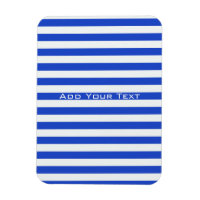 Royal Blue Combination Stripes by Shirley Taylor