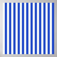 Royal Blue Combination Stripes by Shirley Taylor