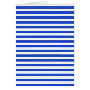 Royal Blue Combination Stripes par Shirley Taylor
