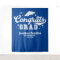 Royal Blue Congrats Grad Graduation Backdrop