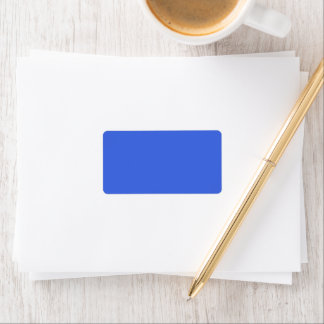 Royal Blue Custom Étiquettes de adresse