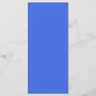 Royal Blue Customizable Flat Menu