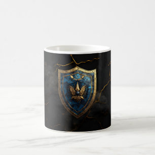 Royal Blue Eagle Crest Gaming    Coffee Mug