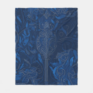 Royal Blue Fleece Blanket