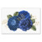 Royal Blue Floral Bouquet Watercolor Decoupage