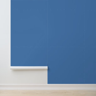 Royal Blue Florals Wallpaper