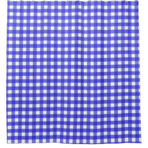 Royal blue gingham