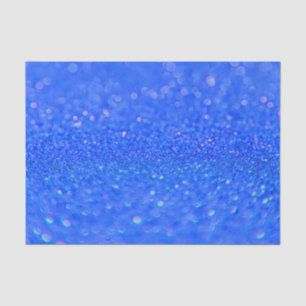 Royal Blue Glitter Design Tissue Paper